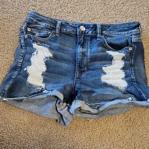 American eagle denim shorts size 12